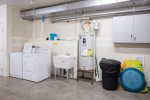 Washer and Dryer in Garage
